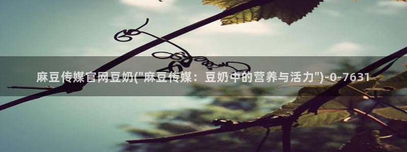 麻豆视频 资源在线看：麻豆传媒官网豆奶(\
